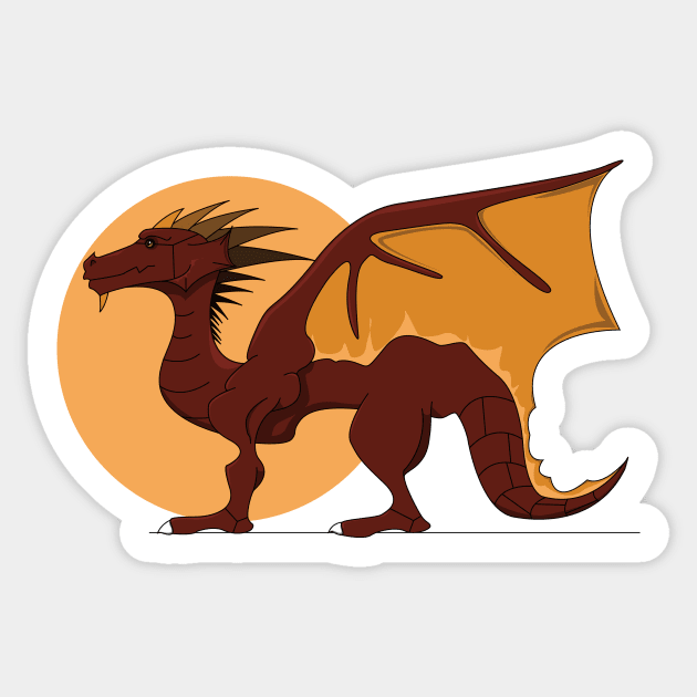 Draguer Sticker by Peculiar Monsters